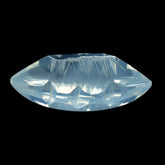 BLUE MOON QUARTZ BUFFTOP CARVED MARQUISE 20X11.50MM 10.30 Cts.
