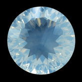 BLUE MOON QUARTZ CONCAVE CUT ROUND 12MM 6.08 Cts.