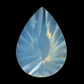 BLUE MOON QUARTZ CONCAVE BRIOLETTE PEAR 18X13MM 8.00 Cts.