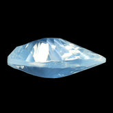 BLUE MOON QUARTZ CONCAVE BRIOLETTE PEAR 18X13MM 7.96 Cts.