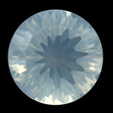 BLUE MOON QUARTZ CONCAVE CUT ROUND (1ST) 12MM 5.60 Cts.