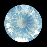 BLUE MOON QUARTZ CONCAVE CUT ROUND (DES#46) 15MM 12.37 Cts.