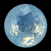 BLUE MOON QUARTZ HIGH DOME ROSE CUT ROUND (DES#17) 15MM 12.73 Cts.