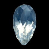 BLUE MOON QUARTZ ROSE CUT DROPS (AA/CLEAN) (FULL DRILL 0.60MM) 19X9MM 3.17 Cts.