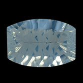 BLUE MOON QUARTZ CONCAVE WIDE BARREL (DES#107) 14X10MM 6.19 Cts.