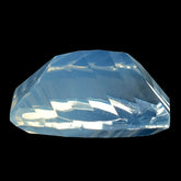 BLUE MOON QUARTZ CONCAVE WIDE BARREL (DES#107) 16X12MM 9.79 Cts.