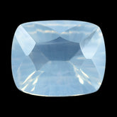 BLUE MOON QUARTZ CONCAVE CUT CUSHION 10X8MM 2.54 Cts.