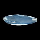 BLUE MOON QUARTZ BRIOLETTE PEAR (AA/CLEAN) (HALF DRILL 1.00MM) 30X12MM 24.18 Cts.