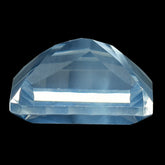 BLUE MOON QUARTZ CONCAVE ON TOP PRINCESS CUT BACK OCTAGON 12X10MM 5.70 Cts.