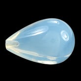 BLUE MOON QUARTZ PLAIN DROP (AA/CLEAN) (HALF DRILL 0.80MM) 15X10MM 9.40 Cts.