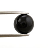 BLACK ONYX PLAIN BALL BEAD (BALCK/CLEAN) (FULL DRILL 1.30MM) 8MM 3.56 Cts.