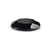 BLACK ONYX TABLE CUT ROUND CAB (FLAT) 14MM 4.51 Cts.