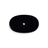 BLACK ONYX OVAL PLATE (FULL DRILL) 21X13MM 8.00 Cts.