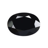BLACK ONYX BOTH SIDE TABLE CUT OVAL 18X13MM 6.94 Cts.