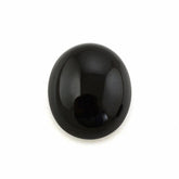 BLACK ONYX OVAL CAB 12X10MM 4.33 Cts.