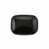 BLACK ONYX CUT OCTAGON CAB (FLAT) 16X12MM 5.65 Cts.