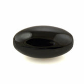 BLACK ONYX PLAIN BEADS (FULL DRILL) 24X13MM 29.19 Cts.
