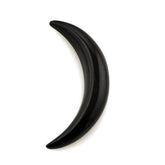 BLACK ONYX 'C' SHAPE 22X14MM 3.33 Cts.