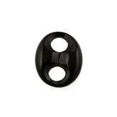 BLACK ONYX HAWK'S EYE OVAL 12X10MM 2.83 Cts.