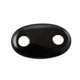 BLACK ONYX HAWK'S EYE OVAL 28.50X17MM 21.64 Cts.