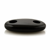 BLACK ONYX HAWK'S EYE OVAL 28.50X17MM 21.64 Cts.