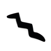 BLACK ONYX SNAKE SHAPE FANCY 20X5MM 2.15 Cts.