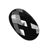 BLACK ONYX BRIOLETTE OVAL 25X15MM 16.92 Cts.