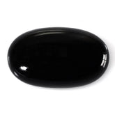 BLACK ONYX OVAL CAB 27X15MM 20.45 Cts.