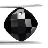BLACK ONYX BRIOLETTE CUSHION (FULL DRILL) 10MM 3.68 Cts.
