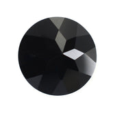 BLACK ONYX CHECKER CUT ROUND 9MM 2.32 Cts.