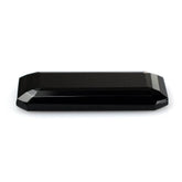 BLACK ONYX TABLE CUT WITH FLAT BOTTOM OCTAGON 28X15MM 15.98 Cts.