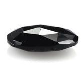 BLACK ONYX ROSE CUT BRIOLETTE IRREGULAR CUSHION 12X8MM 2.30 Cts.