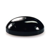 BLACK ONYX PLAIN OVAL CAB 13.50X11MM 5.88 Cts.