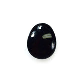 BLACK ONYX PLAIN LENTIL FANCY 8.80X7.00MM 1.37 Cts.
