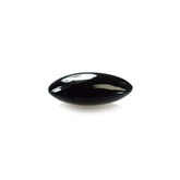 BLACK ONYX PLAIN LENTIL FANCY 8.80X7.00MM 1.37 Cts.