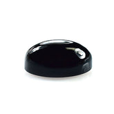 BLACK ONYX PLAIN HALF MOON 12X6MM 3.75 Cts.
