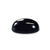 BLACK ONYX PLAIN OVAL CAB 12X10MM 4.63 Cts.