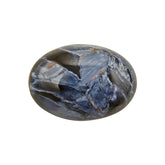 BLUE PIETERSITE OVAL CAB 14X10MM 5.10 Cts.