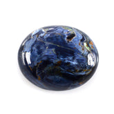BLUE PIETERSITE OVAL CAB 12X10MM 4.40 Cts.