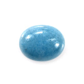 BLUE QUARTZ PLAIN OVAL CAB 10X8MM 2.74 Cts.