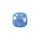 BLUE QUARTZ PLAIN LENTIL CUSHION 6X6MM 0.83 Cts.