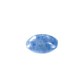 BLUE QUARTZ PLAIN LENTIL CUSHION 6X6MM 0.83 Cts.