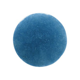 QUARTZ BLUE PLAIN ROUND CAB (MEDIUM BLUE) (OPAQUE) 12.00 MM 7.22 Cts.