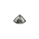 BLACK RUTILE QUARTZ MANY RUTILE (MILKY)(HI) CUT ROUND 8.00X8.00 MM 1.83 Cts.