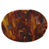 BROWN PIETERSITE OVAL CAB 18X13MM 7.38 Cts.