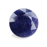 BLUE SAPPHIRE PLAIN LENTIL CUSHION (BLUE)(OPAQUE)(SI) 8.00X8.00 MM 1.96 CTS