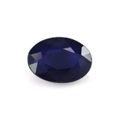 BLUE SAPPHIRE CUT OVAL 7X5MM (OPAQUE BLUE/CLEAN) 1.03 Cts.