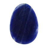 BLUE SAPPHIRE ROSE CUT IRREGULAR OVAL CAB 41X28.50MM 41.46 Cts.