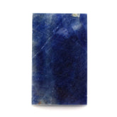 BLUE SAPPHIRE PLAIN RECTANGLE PLATE 30X18MM 63.60 Cts.