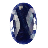 BLUE SAPPHIRE ROSE CUT OVAL CAB 39X24MM 38.03 Cts.